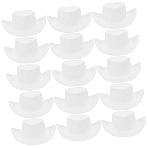 TOYANDONA 40 Stück Cowboyhutspielzeug Miniatur Cowboy -Kostüm Jugend Blau Puppenhut Mini-Cowboy kleine Cowboyhüte zum Basteln Minihüte basteln Cowboyhut- Plastik Weiß TOYANDONA 40 Stück Cowboyhutspielzeug Miniatur Cowboy -Kostüm Jugend Blau Puppenhut Mini-Cowboy kleine Cowboyhüte zum Basteln Minihüte basteln Cowboyhut- Plastik Weiß von TOYANDONA