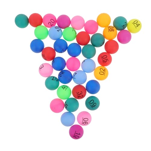 TOYANDONA 40 Stück Lotteriekugeln Lotteriespiel Zubehör Bingo Kugeln Bingo-Spielball Lotterie- Bingo-Partydekorationen befüllbare Gewinnbälle Gewinnspielkugeln Automatenbälle pp TOYANDONA 40 Stück Lotteriekugeln Lotteriespiel Zubehör Bingo Kugeln Bingo-Spielball Lotterie- Bingo-Partydekorationen befüllbare Gewinnbälle Gewinnspielkugeln Automatenbälle pp von TOYANDONA