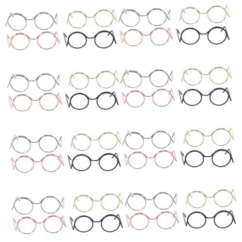 TOYANDONA 40stücke Miniatur Brillen Für Puppen Teiliges Metallrahmen Stylische Accessoires Für Puppen Und Bastelprojekte Für Deko Und Kreative Anlässe TOYANDONA 40stücke Miniatur Brillen Für Puppen Teiliges Metallrahmen Stylische Accessoires Für Puppen Und Bastelprojekte Für Deko Und Kreative Anlässe von TOYANDONA
