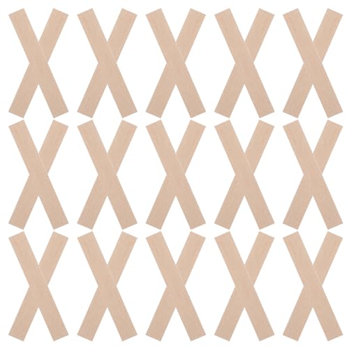 TOYANDONA 40 Stück Selbstklebende Holzfliesen Holzmaserung für DIY Mini Haus für Kreative Bastelprojekte und Einfache Montage von TOYANDONA