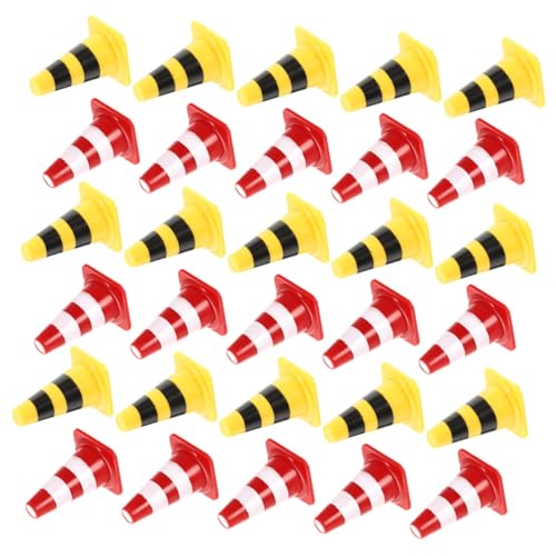 TOYANDONA 40 Stück Teiliges Mini Verkehrshütchen aus Leichtem Kompakt und Langlebig Pädagogisches für Verkehrssicherheitserziehung und Kreativem Rollenspiel TOYANDONA 40 Stück Teiliges Mini Verkehrshütchen aus Leichtem Kompakt und Langlebig Pädagogisches für Verkehrssicherheitserziehung und Kreativem Rollenspiel von TOYANDONA