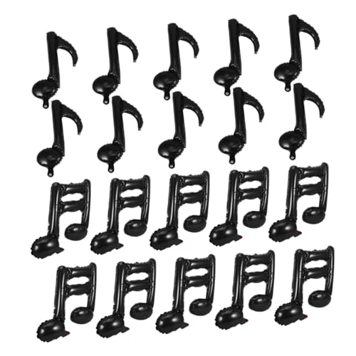 TOYANDONA 40 Stück Teiliges Musiknoten Aluminium Folienballon Schwarz Musik Themen Partydekoration für Geburtstag Hochzeit Konzert Band Bar Musikraum Einfache Befüllung und Vielseitig TOYANDONA 40 Stück Teiliges Musiknoten Aluminium Folienballon Schwarz Musik Themen Partydekoration für Geburtstag Hochzeit Konzert Band Bar Musikraum Einfache Befüllung und Vielseitig von TOYANDONA
