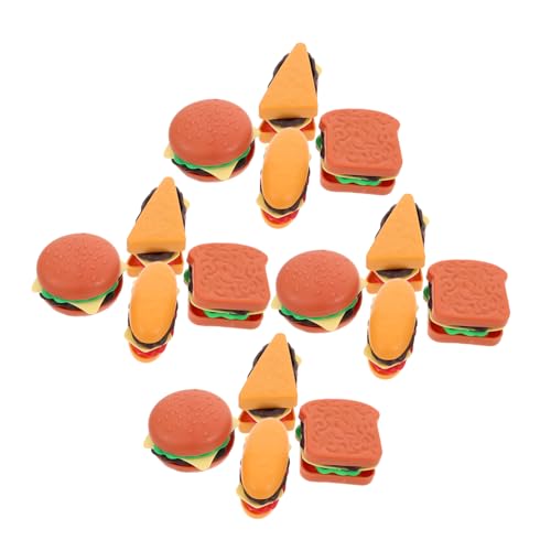 TOYANDONA 40 Stück Teiliges Spiel Essen Realistische Fast Food Miniaturen Hamburger Hot Dog Toast Sandwich Kreatives DIY Rollenspiel Zubehör für Kinderküche und Fantasievolles Lernen von TOYANDONA
