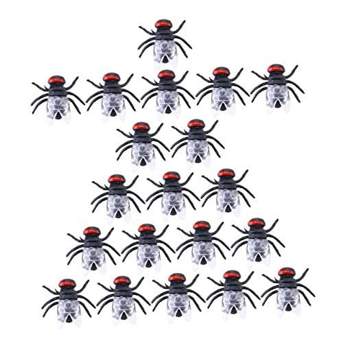 TOYANDONA 400 STK Künstliche Fliege Tiermodell Aus Kunststoff Klein Massenspielzeug Witziges Spielzeug Halloween-streichspielzeug Insektenspielzeug Ameise PVC Schüttgut von TOYANDONA