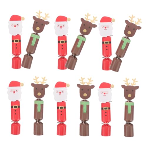 TOYANDONA 40St Süßigkeiten Box weihnachtsgeschenke geschenkverpackung saisonale festliche Abendessendekoration Urlaubsgeschenkbeutel weihnachtsdeko deko weihnachten lose Teedose Papier von TOYANDONA