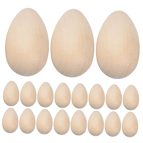 TOYANDONA 40St nachgeahmte Eier Fälschung Huhn Hühner -Ei Pfannkuchen Holzeier zum Basteln Holzeier Ostereier Holzornamente für das Kunsthandwerk Holzhandwerk unvollendet TOYANDONA 40St nachgeahmte Eier Fälschung Huhn Hühner -Ei Pfannkuchen Holzeier zum Basteln Holzeier Ostereier Holzornamente für das Kunsthandwerk Holzhandwerk unvollendet von TOYANDONA