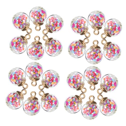 TOYANDONA 40St zappeln favorisieren Weihnachtsdekoration Rave Charms für Heimwerker anhänger spriegel pendant christmas decorations basteln Schmuckzubehör Pailletten-Kugel-Anhänger Plastik TOYANDONA 40St zappeln favorisieren Weihnachtsdekoration Rave Charms für Heimwerker anhänger spriegel pendant christmas decorations basteln Schmuckzubehör Pailletten-Kugel-Anhänger Plastik von TOYANDONA