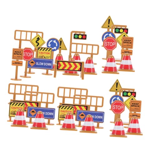 TOYANDONA 45 Stück Verkehrszeichen -verkehrsschilder Für -verkehrszeichen Straßenschild Für Straßenschilder Plastik TOYANDONA 45 Stück Verkehrszeichen -verkehrsschilder Für -verkehrszeichen Straßenschild Für Straßenschilder Plastik von TOYANDONA