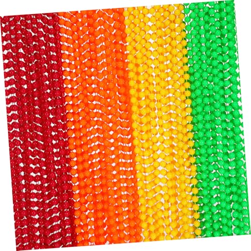 TOYANDONA 48 . Teiliges Neon Perlenhalsketten Bunte Kunststoffkette für Damen Fluoreszierende Jahre Party Accessoires Vielseitige Karnevalsketten für Glow und Tanzveranstaltungen TOYANDONA 48 . Teiliges Neon Perlenhalsketten Bunte Kunststoffkette für Damen Fluoreszierende Jahre Party Accessoires Vielseitige Karnevalsketten für Glow und Tanzveranstaltungen von TOYANDONA