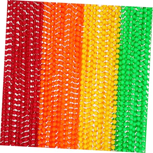 TOYANDONA 48 . Teiliges Neon Perlenhalsketten Leichte Kunststoffketten in Leuchtenden Farben Robuste Party Accessoires für Jahre Tanzpartys Karneval und Fluoreszierende Mottopartys TOYANDONA 48 . Teiliges Neon Perlenhalsketten Leichte Kunststoffketten in Leuchtenden Farben Robuste Party Accessoires für Jahre Tanzpartys Karneval und Fluoreszierende Mottopartys von TOYANDONA