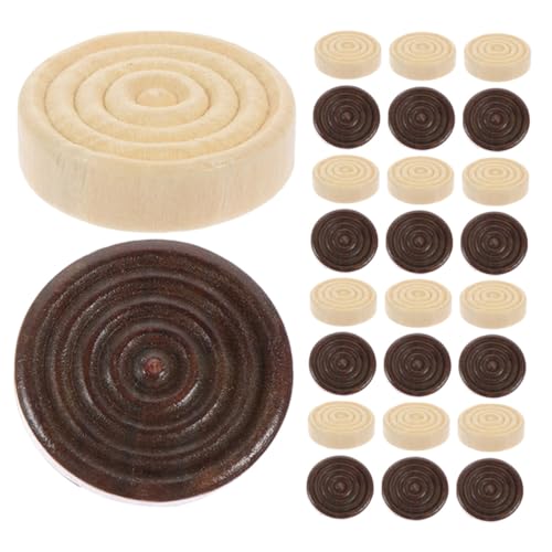 TOYANDONA 48 Stück Checker Dame Brettspiel Schachprüfungsspiel Holz Dame Zubehör für Brettspiele Spielchips runde Holzsteine Spielchips aus Holz Brettspiele Bauern hölzern TOYANDONA 48 Stück Checker Dame Brettspiel Schachprüfungsspiel Holz Dame Zubehör für Brettspiele Spielchips runde Holzsteine Spielchips aus Holz Brettspiele Bauern hölzern von TOYANDONA