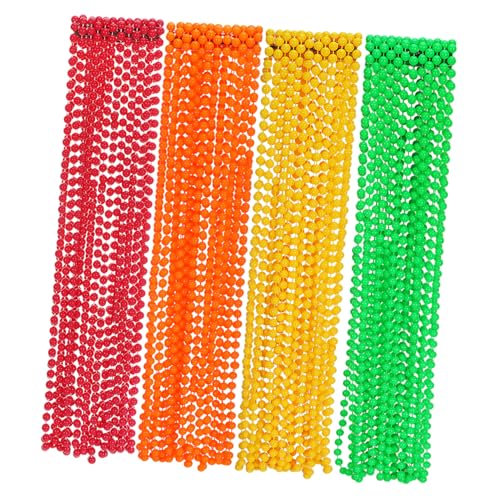 TOYANDONA 48 Stück Neon Perlen Fluoreszierende Plastik für Retro Jahre Kostümpartys Bequeme und Wiederverwendbare Partyaccessoires für Feiertagsfeiern TOYANDONA 48 Stück Neon Perlen Fluoreszierende Plastik für Retro Jahre Kostümpartys Bequeme und Wiederverwendbare Partyaccessoires für Feiertagsfeiern von TOYANDONA
