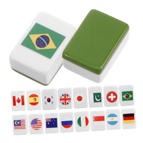 TOYANDONA 48 Stücke Mahjong-Set Spiel Am Meer Legespiel Majiang-Party Legespiele Für Erwachsene Kachel-Push-Spiel Kachelspiele Spiele Blockieren Spiel Mit Mosaikfliesen Majong-Spiele Melamin TOYANDONA 48 Stücke Mahjong-Set Spiel Am Meer Legespiel Majiang-Party Legespiele Für Erwachsene Kachel-Push-Spiel Kachelspiele Spiele Blockieren Spiel Mit Mosaikfliesen Majong-Spiele Melamin von TOYANDONA