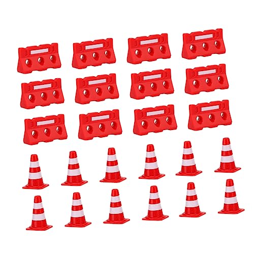 TOYANDONA 48Stücke Mini Straßensperren Spielzeugset Verkehrshütchen Aus Robustem Für Leuchtendes Design Für Kreative Spiele Und Lernförderung Für Spielteppich TOYANDONA 48Stücke Mini Straßensperren Spielzeugset Verkehrshütchen Aus Robustem Für Leuchtendes Design Für Kreative Spiele Und Lernförderung Für Spielteppich von TOYANDONA