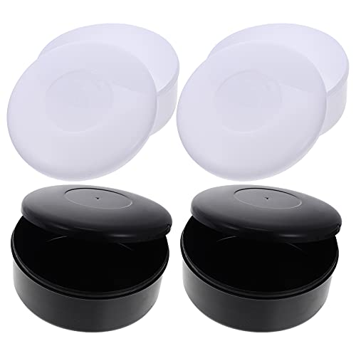 TOYANDONA Schwarz-weiße Go Pieces Box Plastikdose Schlichtes Design Für Enthusiasten von TOYANDONA