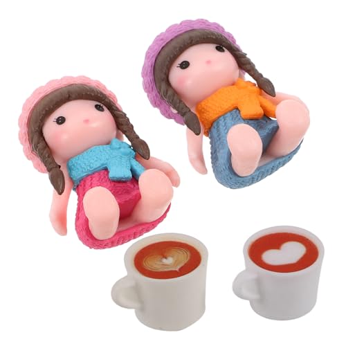 TOYANDONA 4Stücke Kaffeetassen aus Puppenhaus Zubehör für Realistische Szenerien Mini Lebensmittel Dekoration für Puppen und Fotografie TOYANDONA 4Stücke Kaffeetassen aus Puppenhaus Zubehör für Realistische Szenerien Mini Lebensmittel Dekoration für Puppen und Fotografie von TOYANDONA