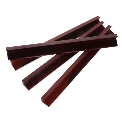 TOYANDONA 4Stücke Mahjong Holz Drücker mit Gerilltem Design Domino Halter und Steine Spielregal Mahjong Ablage für Sicheres und Einfachen Transport TOYANDONA 4Stücke Mahjong Holz Drücker mit Gerilltem Design Domino Halter und Steine Spielregal Mahjong Ablage für Sicheres und Einfachen Transport von TOYANDONA