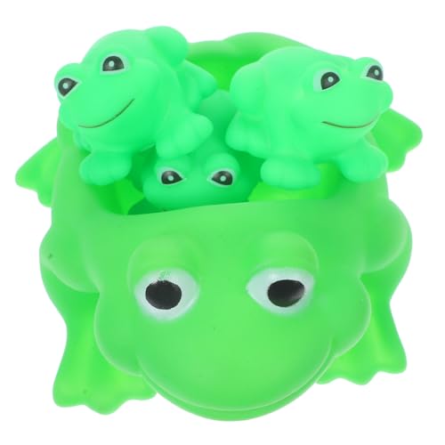 TOYANDONA 4Stücke Teiliges Badspielzeug Für Schwimmende Froschspielzeuge Für Badewanne Babyparty Spaß Für Kleinkinder Schadstofffreies Material von TOYANDONA