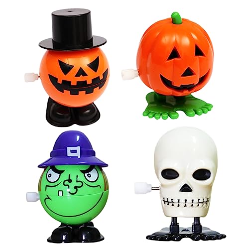 TOYANDONA 4er Set Gehendes Der Halloween-Karikatur Halloween- Halloween-laufspielzeug von TOYANDONA