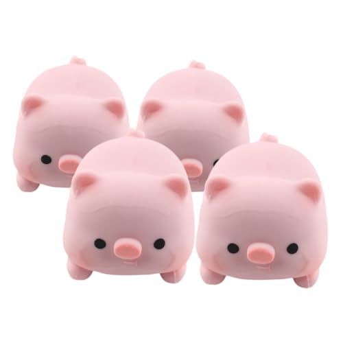 TOYANDONA 4stücke Teiliges Kawaii Tier Squeeze Spielzeug Weiche Und Sichere Stressabbau Für Für Party Mitbringsel Und Fidget Spaß von TOYANDONA