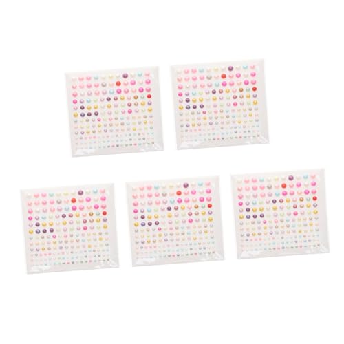 TOYANDONA 5 Blätter DIY Aufkleber bastelset basteln für Klebesticker für DIY Kunstdekoration Kid Toys Cartoon-Aufkleber Handyhülle Aufkleber Plastik Colorful von TOYANDONA