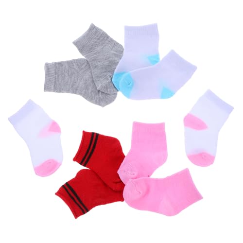 TOYANDONA 5 Paare Accessoires für Puppen Waschbare Elegante und Weiche Kleidungsstücke für Kreatives und Rollenspiele TOYANDONA 5 Paare Accessoires für Puppen Waschbare Elegante und Weiche Kleidungsstücke für Kreatives und Rollenspiele von TOYANDONA