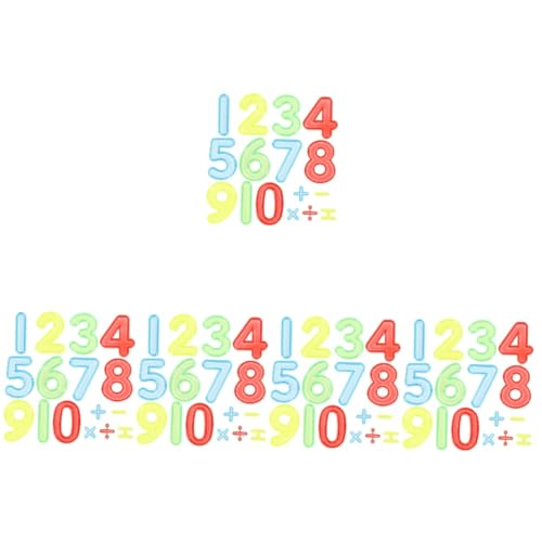 TOYANDONA 5 Sätze Digitale Lehrmittel Mathe-Zählwürfel Mathe-Bausteine ​​stapeln knobelspiele für Kinder rätselspiele Kinder Kinderspielzeug Spielzeuge Mathe-Lernspielzeug für Kinder Anzahl von TOYANDONA