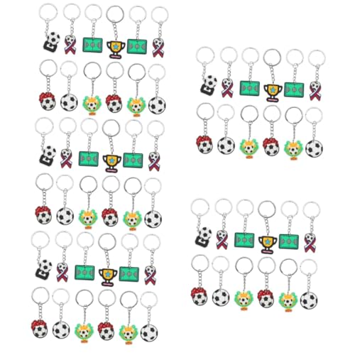 TOYANDONA 5 Sätze Fußball Schlüsselanhänger Fußball Tasche Fußball Taschenanhänger Hängender Fußball Schlüsselanhänger Sport Schlüsselanhänger Fußball 35 Stück * 5 TOYANDONA 5 Sätze Fußball Schlüsselanhänger Fußball Tasche Fußball Taschenanhänger Hängender Fußball Schlüsselanhänger Sport Schlüsselanhänger Fußball 35 Stück * 5 von TOYANDONA