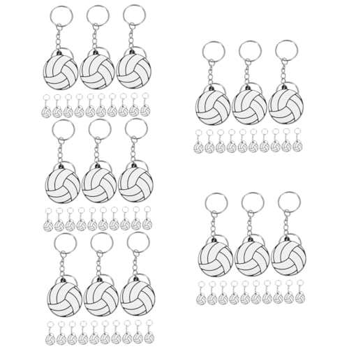 TOYANDONA 5 Sätze Teiliges Pvc Volleyball Schlüsselanhänger Sport Schlüsselringe Für Taschen Praktische Und Langlebige Schlüsselanhänger Für Schlüssel Und Dekoration 16 Stücke * 5 TOYANDONA 5 Sätze Teiliges Pvc Volleyball Schlüsselanhänger Sport Schlüsselringe Für Taschen Praktische Und Langlebige Schlüsselanhänger Für Schlüssel Und Dekoration 16 Stücke * 5 von TOYANDONA
