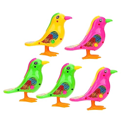 TOYANDONA 5 Stück Aufziehvogel Kreatives Tierspielzeug Kleinkinder Aufziehspielzeug Tiere Lernspielzeug Realistisches Tierspielzeug Aufziehtiere Kleine Tierspielzeuge Lustiges TOYANDONA 5 Stück Aufziehvogel Kreatives Tierspielzeug Kleinkinder Aufziehspielzeug Tiere Lernspielzeug Realistisches Tierspielzeug Aufziehtiere Kleine Tierspielzeuge Lustiges von TOYANDONA