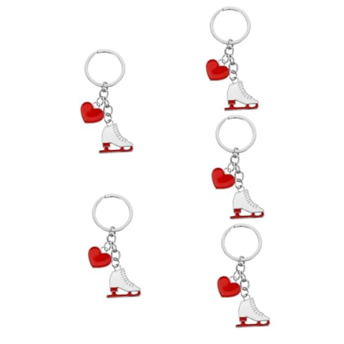 TOYANDONA 5 Stück Eislauf Schlüsselanhänger Kleines Schlittschuh Pendant für Taschen und Dekorativ für Frauen und Eislauf Fans TOYANDONA 5 Stück Eislauf Schlüsselanhänger Kleines Schlittschuh Pendant für Taschen und Dekorativ für Frauen und Eislauf Fans von TOYANDONA