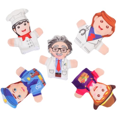 TOYANDONA 5 Stück Eltern- - Kinderspielzeug Fingerspielzeug Für Kleinkinder Puppenspielzeug Zum Geschichtenerzählen Dehnbare Fingerpuppen Fingerpuppen Pp Baumwolle TOYANDONA 5 Stück Eltern- - Kinderspielzeug Fingerspielzeug Für Kleinkinder Puppenspielzeug Zum Geschichtenerzählen Dehnbare Fingerpuppen Fingerpuppen Pp Baumwolle von TOYANDONA