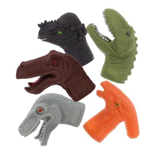 TOYANDONA 5 Stück Finger-Dinosaurier- Interactive Toys für Dinosaurier-Fingerpuppen für Dinosaurier-Marionette Flexible Puppen Finger-Dinosaurier-Puppen TOYANDONA 5 Stück Finger-Dinosaurier- Interactive Toys für Dinosaurier-Fingerpuppen für Dinosaurier-Marionette Flexible Puppen Finger-Dinosaurier-Puppen von TOYANDONA