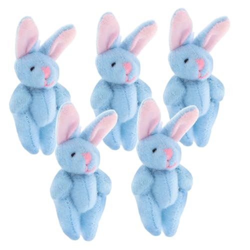 TOYANDONA 5 Stück Gelenkkaninchen Mini Plüschtiere Osterhasen Partygeschenk Osterhasen Dekorationen Niedliche Kuscheltiere Geburtstagsparty Mini Plüschkaninchen Kurzer Plüsch TOYANDONA 5 Stück Gelenkkaninchen Mini Plüschtiere Osterhasen Partygeschenk Osterhasen Dekorationen Niedliche Kuscheltiere Geburtstagsparty Mini Plüschkaninchen Kurzer Plüsch von TOYANDONA
