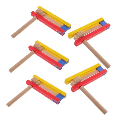 TOYANDONA 5 Stück Handkurbel-Kastagnetten Geräuschemacherrasseln Sich drehender Geräuscherzeuger Grogger-Geräuschmacher Holzrassel Krachmacher grogger Sportveranstaltungen hölzern TOYANDONA 5 Stück Handkurbel-Kastagnetten Geräuschemacherrasseln Sich drehender Geräuscherzeuger Grogger-Geräuschmacher Holzrassel Krachmacher grogger Sportveranstaltungen hölzern von TOYANDONA