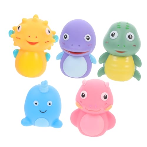TOYANDONA 5 Stück -Handpuppe babypuppe interaktives Fingerpuppen Dehnbare Fingerpuppen Fingerpuppen Tierfingerpuppen für Kleinkinder PVC von TOYANDONA