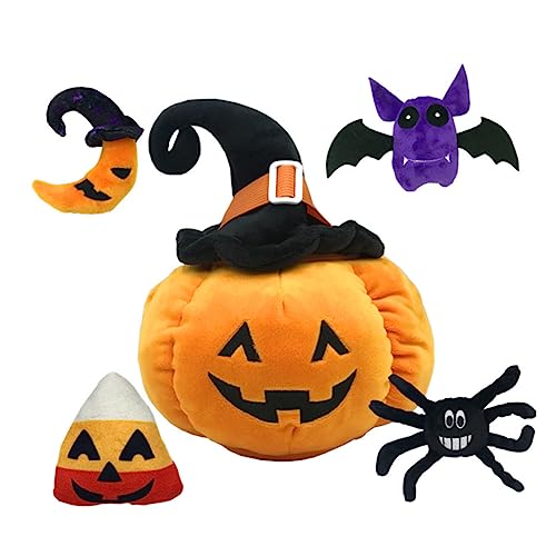 TOYANDONA 5stücke Teiliges Halloween Cartoon Doll Süße Dekoration Für Festlichkeiten Plüsch-Pumpkin-Charaktere Für Party- Für Mädchen TOYANDONA 5stücke Teiliges Halloween Cartoon Doll Süße Dekoration Für Festlichkeiten Plüsch-Pumpkin-Charaktere Für Party- Für Mädchen von TOYANDONA