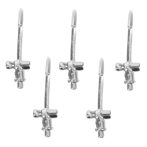 TOYANDONA 5 Stück Maßstab Realistische Badewannenarmatur aus Legierung Detailgetreues Puppenhauszubehör für Badezimmer und Küchen Dekoration TOYANDONA 5 Stück Maßstab Realistische Badewannenarmatur aus Legierung Detailgetreues Puppenhauszubehör für Badezimmer und Küchen Dekoration von TOYANDONA