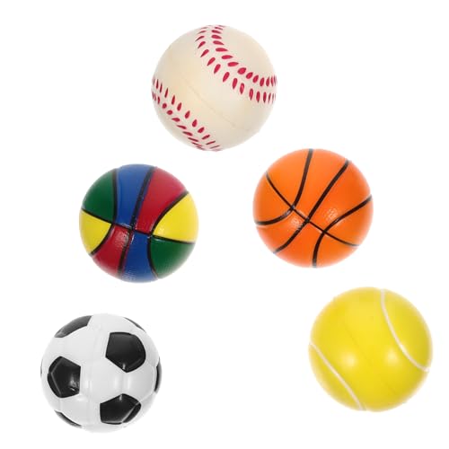 TOYANDONA 5stücke Bälle Für Mädchen Teiliges Pu Und Stressabbau Spielzeug Für Geburtstagsfeiern Poolspiele Und Freizeitaktivitäten Geeignet Für Junge Mädchen Und Erwachsene von TOYANDONA