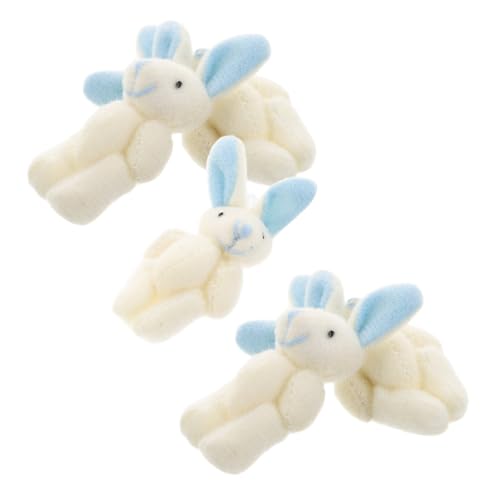 TOYANDONA 5 Stück Miniatur Hasen Figuren Pack Kaninchen Deko für Kinderzimmer Ostern und Geburtstagsgeschenke und Tragbar Wohnaccessoires TOYANDONA 5 Stück Miniatur Hasen Figuren Pack Kaninchen Deko für Kinderzimmer Ostern und Geburtstagsgeschenke und Tragbar Wohnaccessoires von TOYANDONA
