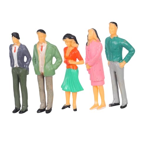 TOYANDONA 5stücke Winzige Figuren Im Maßstab Handbemalte Arbeiter Und Touristenfiguren Miniatur-Haus-stadtmodelle Kunststofffiguren Für Modelleisenbahnen Sandtische Puppenhäuser TOYANDONA 5stücke Winzige Figuren Im Maßstab Handbemalte Arbeiter Und Touristenfiguren Miniatur-Haus-stadtmodelle Kunststofffiguren Für Modelleisenbahnen Sandtische Puppenhäuser von TOYANDONA