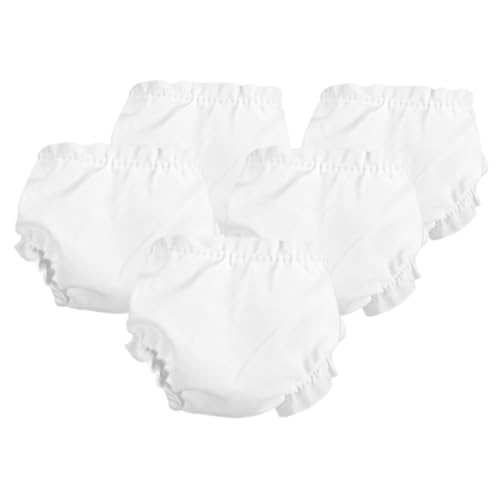TOYANDONA 5 Stück Puppenkleidung Puppenbett weiße Puppenwindeln Mini-Unterwäsche Puppenträger Puppentuch für kinderspielzeug Puppenunterhose Puppenhöschen Stoff TOYANDONA 5 Stück Puppenkleidung Puppenbett weiße Puppenwindeln Mini-Unterwäsche Puppenträger Puppentuch für kinderspielzeug Puppenunterhose Puppenhöschen Stoff von TOYANDONA