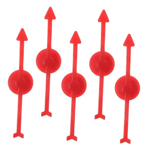 TOYANDONA 5 Stück Rotierender Zeiger Aus Kunststoff Zappeln Würfel Pfeilspiel Rad Spielpfeile Aus Kunststoff Spiel Pfeile Brettspiele Selber Machen Rotierende Pfeile Abs von TOYANDONA
