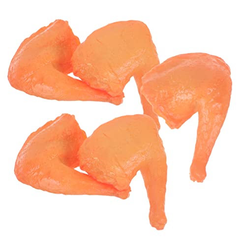 TOYANDONA Simuliertes Beinmodell-Set – 5 Stück Künstliche Hühnerbeine – Realistisches PVC-lebensmittelmodell Für Die Fotografie TOYANDONA Simuliertes Beinmodell-Set – 5 Stück Künstliche Hühnerbeine – Realistisches PVC-lebensmittelmodell Für Die Fotografie von TOYANDONA