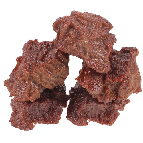 TOYANDONA Gefälschte Requisite 5 Stücke Rindfleisch Modell Für Küche Decor Lebensmittel Modell Restaurant Requisite Dekorative TOYANDONA Gefälschte Requisite 5 Stücke Rindfleisch Modell Für Küche Decor Lebensmittel Modell Restaurant Requisite Dekorative von TOYANDONA