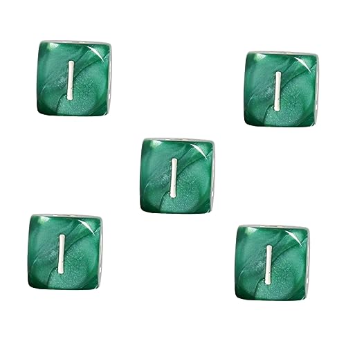 TOYANDONA 5 Stück Spielwürfel Würfel Kinderwürfel Spielwürfel Für Partyspiel Partyzubehör Würfelspielzeug Mehrseitige Würfel Partyzubehör Brettspielwürfel Spielrequisiten Würfellayouts von TOYANDONA