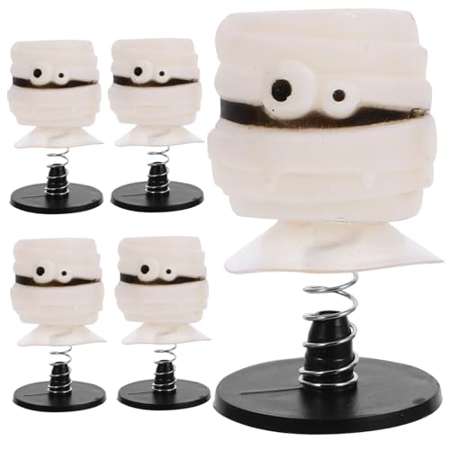 TOYANDONA 5 Stück Teiliges Halloween Jumping Toy Cartoon Frühlingsspielzeug für Perfektes Party und Scherzartikel für Halloween Feiern und Kinderpartys von TOYANDONA