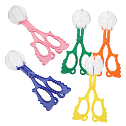 TOYANDONA 5 Stück Teiliges Insektenfang Zangenset Bunt Umweltfreundlich Sicher für Outdoor Spiel Pädagogisch zum und Erkunden von Käfern ohne Berührung Tragbar für Sommerlager und Ausflüge TOYANDONA 5 Stück Teiliges Insektenfang Zangenset Bunt Umweltfreundlich Sicher für Outdoor Spiel Pädagogisch zum und Erkunden von Käfern ohne Berührung Tragbar für Sommerlager und Ausflüge von TOYANDONA