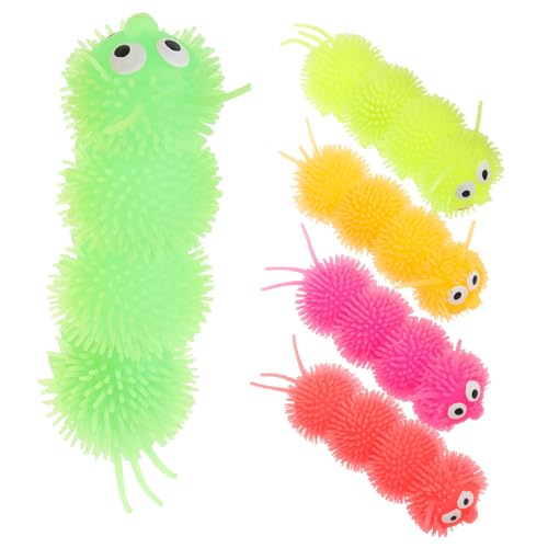 TOYANDONA 5 Stück Teiliges Leuchtende Verschleißfeste Raupen-stressbälle Niedliche Kompakte Squeeze-spielzeuge Dehnbar und Tragbar für Stressabbau bei Kindern Jungen Mädchen TOYANDONA 5 Stück Teiliges Leuchtende Verschleißfeste Raupen-stressbälle Niedliche Kompakte Squeeze-spielzeuge Dehnbar und Tragbar für Stressabbau bei Kindern Jungen Mädchen von TOYANDONA