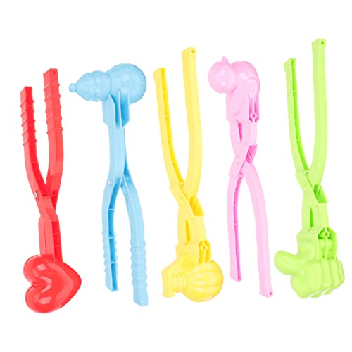 TOYANDONA 5 Stück Teiliges Maker für Kindersicherer Clip Einfaches Formen Langlebiges Outdoor für im Schnee Geeignet für Jungen und Mädchen Zufällige Farbe Zufällige Farbe TOYANDONA 5 Stück Teiliges Maker für Kindersicherer Clip Einfaches Formen Langlebiges Outdoor für im Schnee Geeignet für Jungen und Mädchen Zufällige Farbe Zufällige Farbe von TOYANDONA